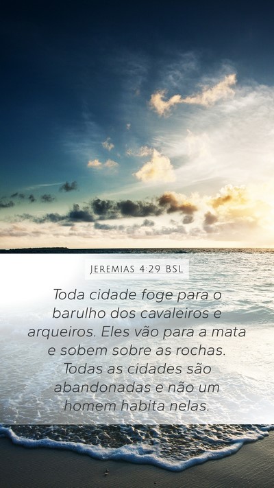 Jeremias 4:29 BSL Bible Verse Image