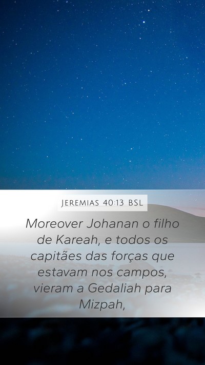 Jeremias 40:13 BSL Bible Verse Image