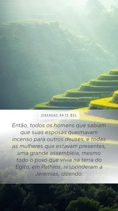 Jeremias 44:15 BSL Bible Verse Image