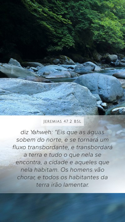 Jeremias 47:2 BSL Bible Verse Image