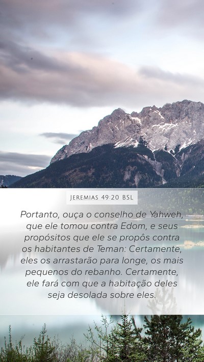 Jeremias 49:20 BSL Bible Verse Image
