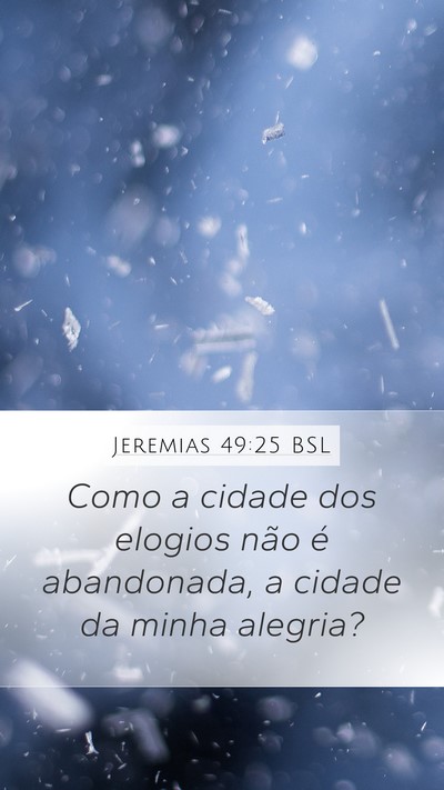 Jeremias 49:25 BSL Bible Verse Image