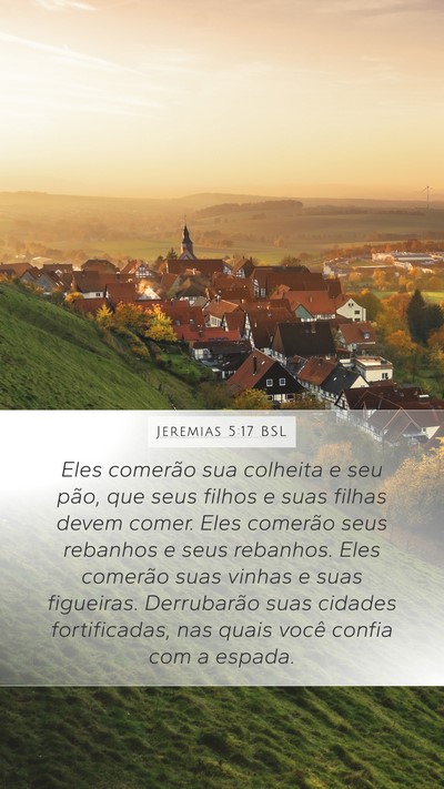 Jeremias 5:17 BSL Bible Verse Image
