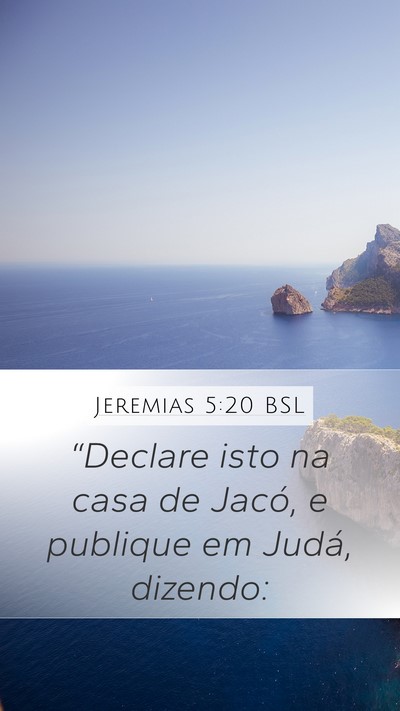 Jeremias 5:20 BSL Bible Verse Image