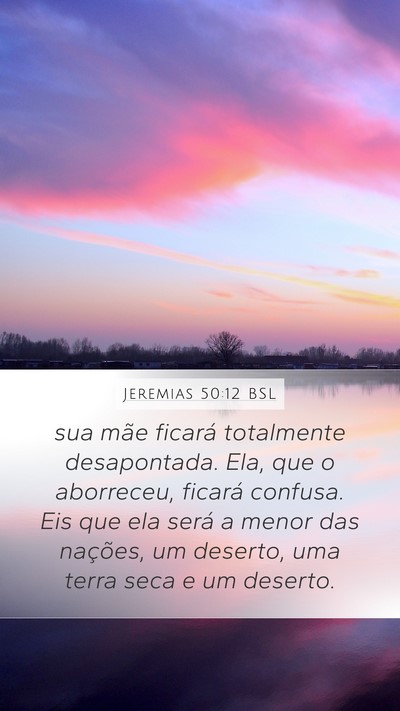 Jeremias 50:12 BSL Bible Verse Image