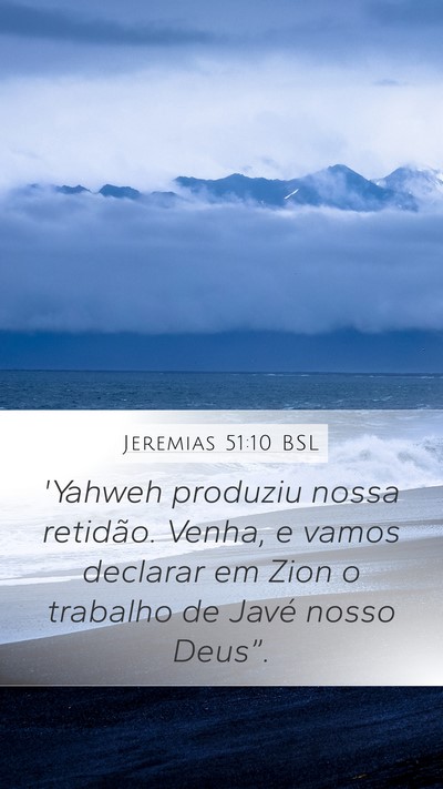 Jeremias 51:10 BSL Bible Verse Image