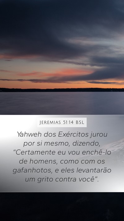 Jeremias 51:14 BSL Bible Verse Image