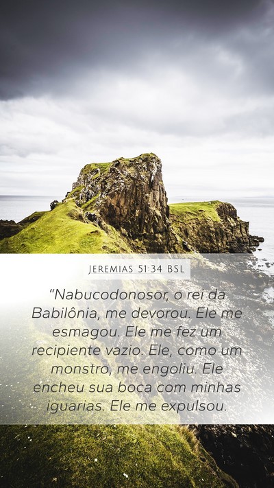 Jeremias 51:34 BSL Bible Verse Image