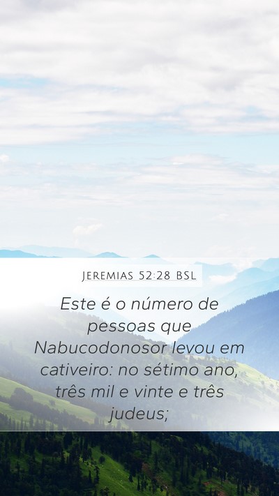 Jeremias 52:28 BSL Bible Verse Image