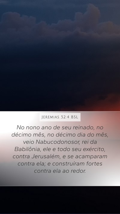 Jeremias 52:4 BSL Bible Verse Image