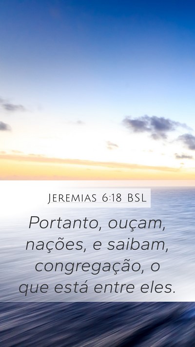 Jeremias 6:18 BSL Bible Verse Image