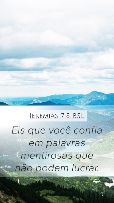Jeremias 7:8 BSL Bible Verse Image