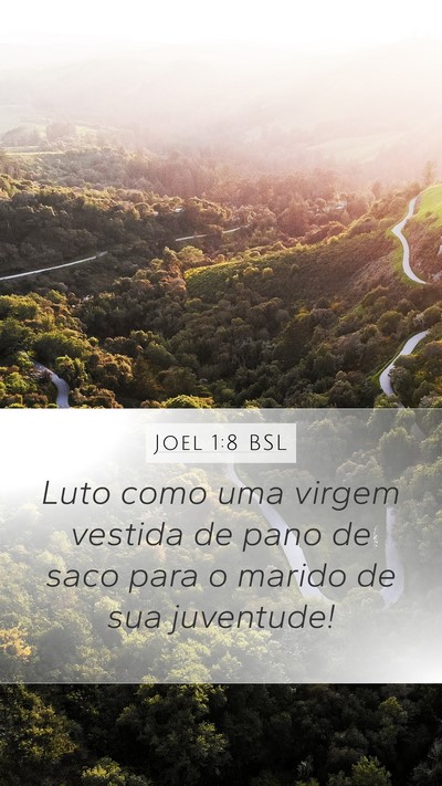 Joel 1:8 BSL Bible Verse Image