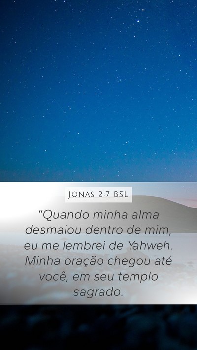 Jonas 2:7 BSL Bible Verse Image