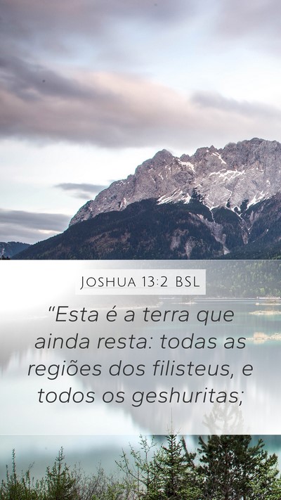 Joshua 13:2 BSL Bible Verse Image