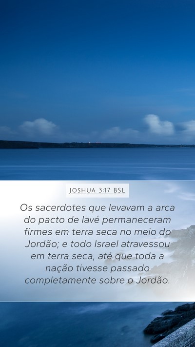 Joshua 3:17 BSL Bible Verse Image