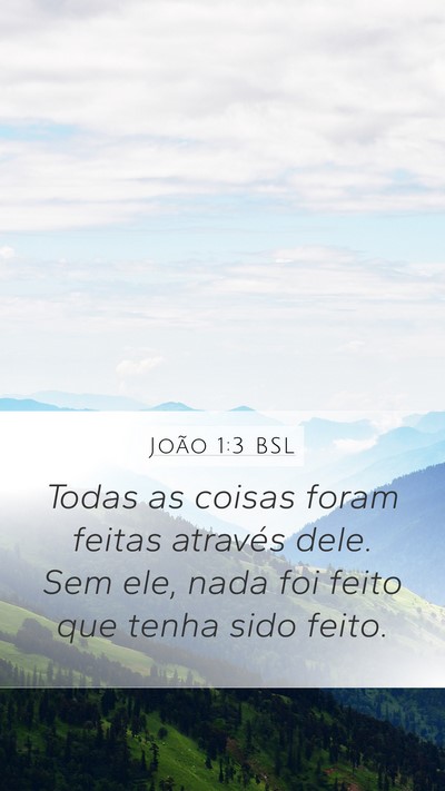 João 1:3 BSL Bible Verse Image