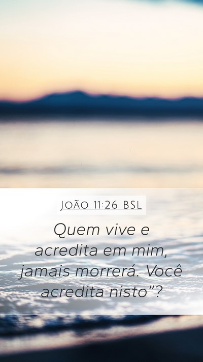 João 11:26 BSL Bible Verse Image