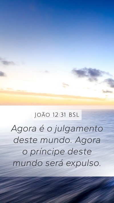 João 12:31 BSL Bible Verse Image
