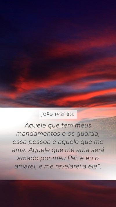 João 14:21 BSL Bible Verse Image