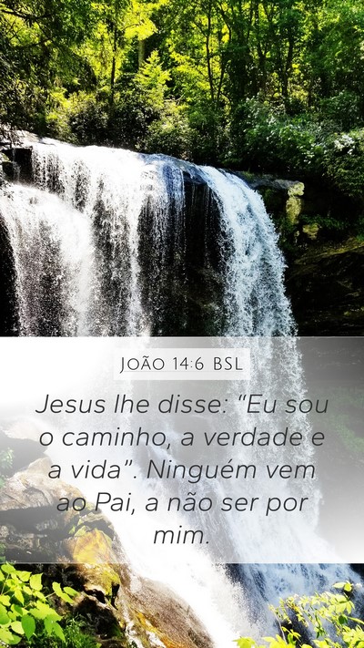 João 14:6 BSL Bible Verse Image