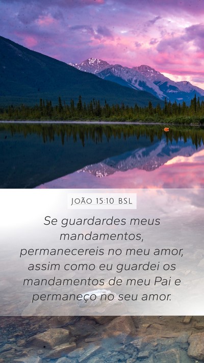 João 15:10 BSL Bible Verse Image