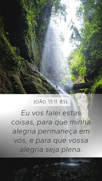 João 15:11 BSL Bible Verse Image