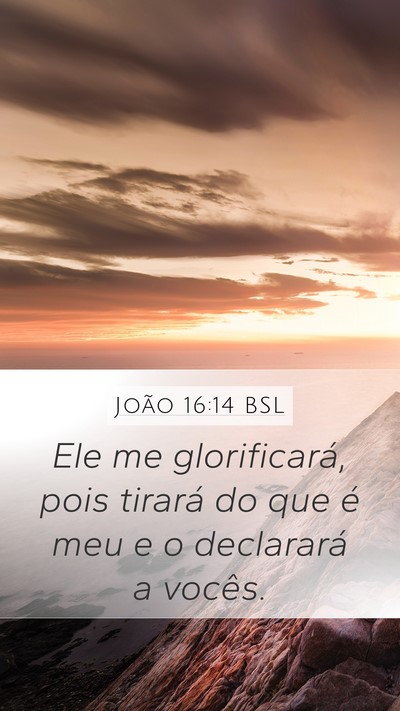 João 16:14 BSL Bible Verse Image