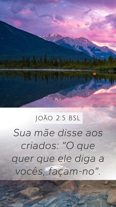 João 2:5 BSL Bible Verse Image