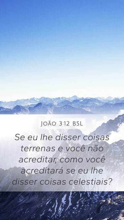 João 3:12 BSL Bible Verse Image