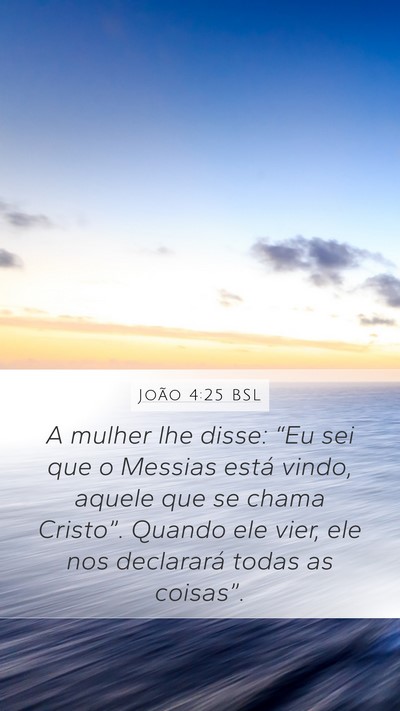 João 4:25 BSL Bible Verse Image