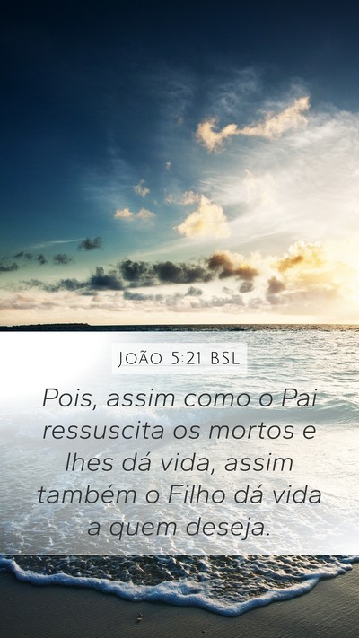 João 5:21 BSL Bible Verse Image