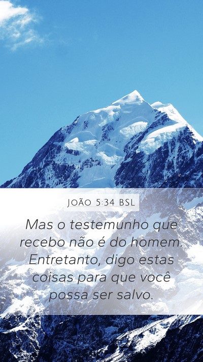 João 5:34 BSL Bible Verse Image