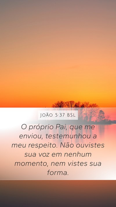 João 5:37 BSL Bible Verse Image