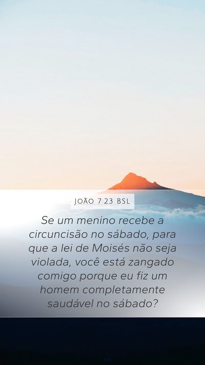 João 7:23 BSL Bible Verse Image