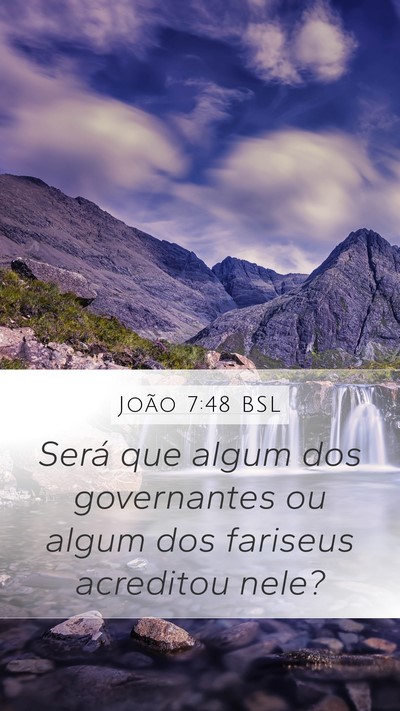 João 7:48 BSL Bible Verse Image