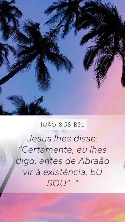 João 8:58 BSL Bible Verse Image