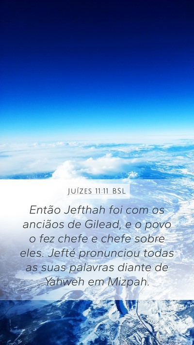 Juízes 11:11 BSL Bible Verse Image