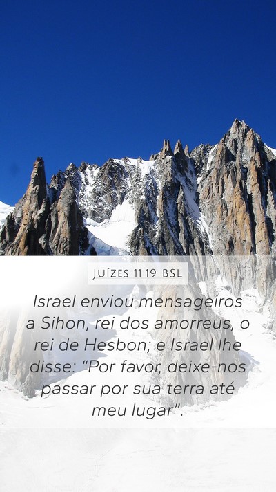 Juízes 11:19 BSL Bible Verse Image