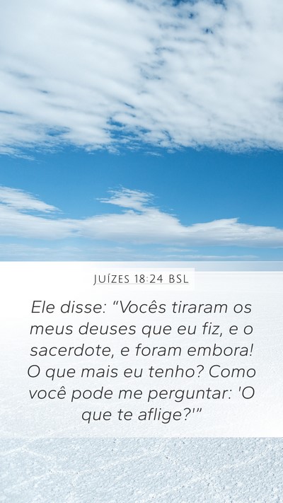 Juízes 18:24 BSL Bible Verse Image