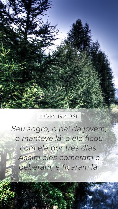 Juízes 19:4 BSL Bible Verse Image