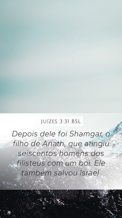 Juízes 3:31 BSL Bible Verse Image