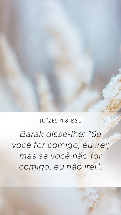 Juízes 4:8 BSL Bible Verse Image