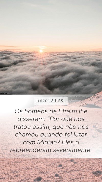 Juízes 8:1 BSL Bible Verse Image