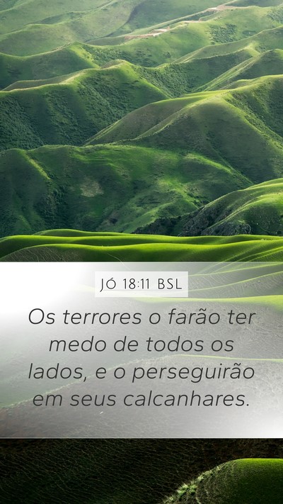Jó 18:11 BSL Bible Verse Image