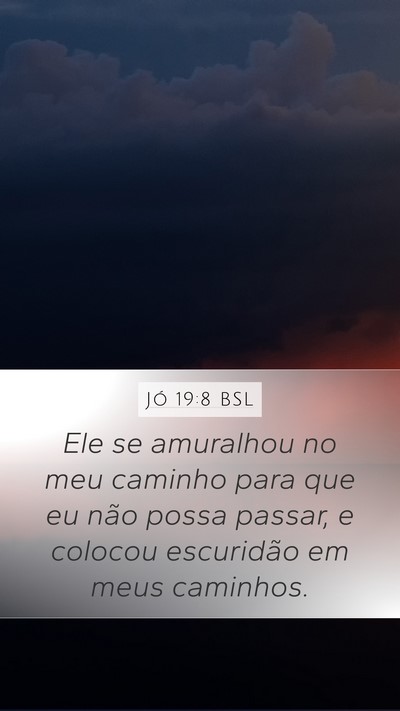 Jó 19:8 BSL Bible Verse Image
