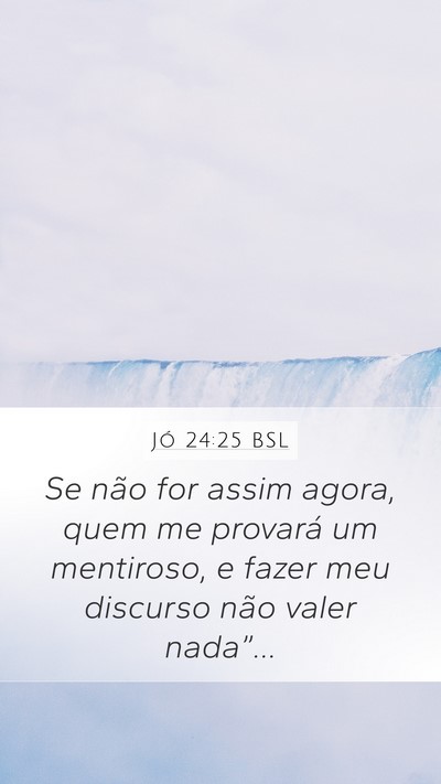 Jó 24:25 BSL Bible Verse Image