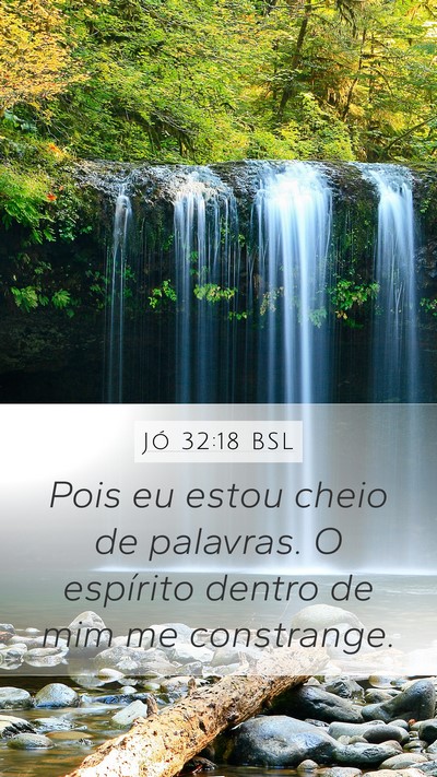Jó 32:18 BSL Bible Verse Image