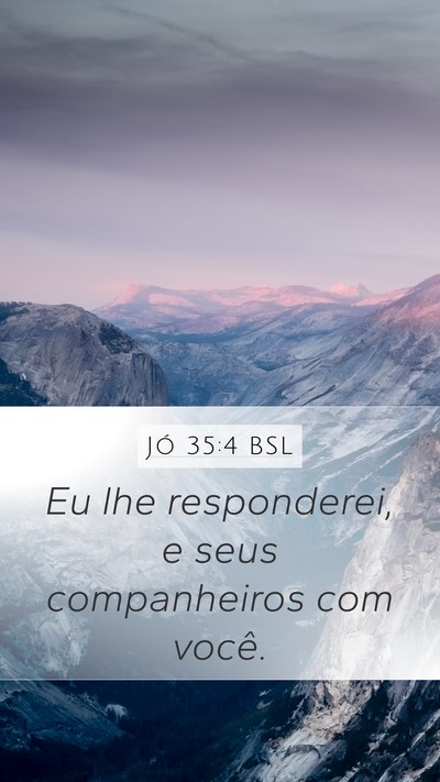 Jó 35:4 BSL Bible Verse Image
