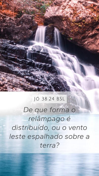 Jó 38:24 BSL Bible Verse Image